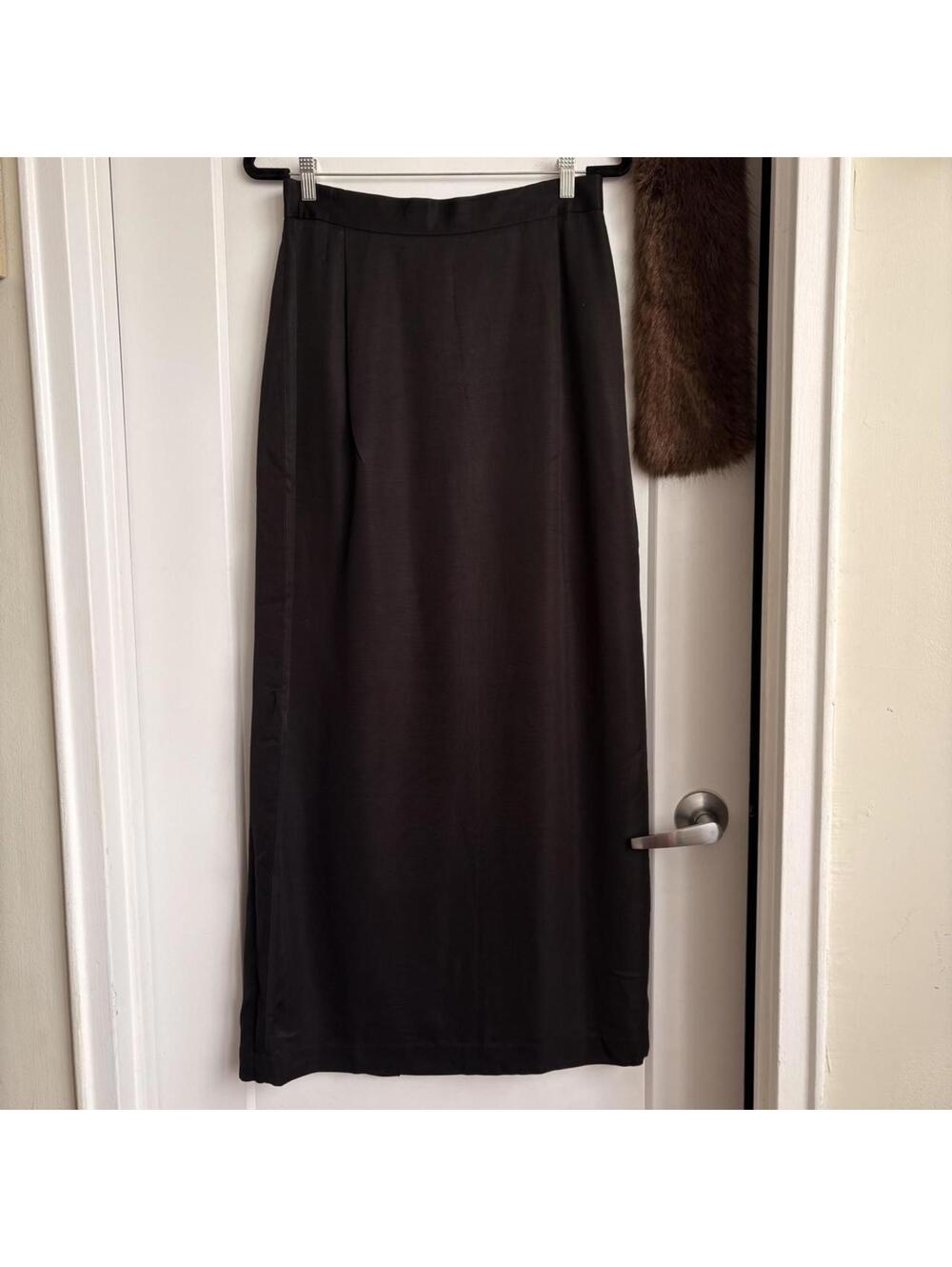 VINTAGE LOUBEN BLACK MAXI SKIRT
